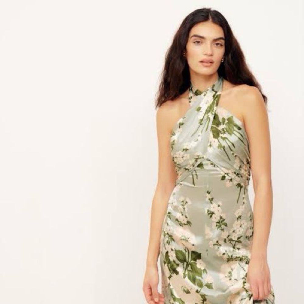 Reformation Veria silk Maxi